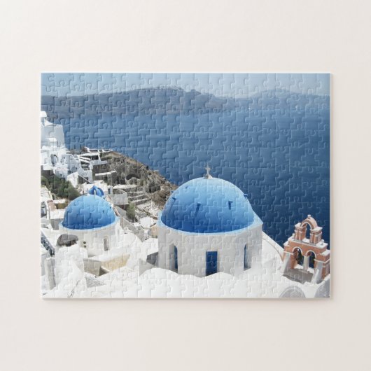 Santorini Griekenland Legpuzzel (Horizontaal)