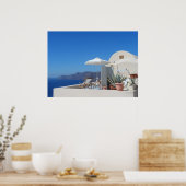 Santorini, Griekenland Poster (Keuken)