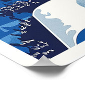 Santorini Griekenland Poster (Hoek)