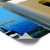 Santorini, Griekenland Poster (Hoek)