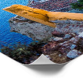 Santorini Griekenland Poster (Hoek)