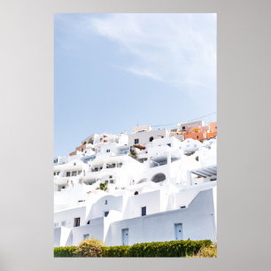 Santorini, griekenland poster