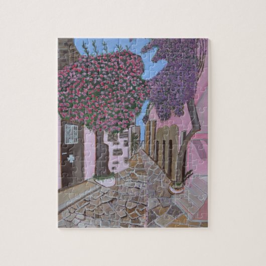 Santorini, Griekenland puzzel Legpuzzel (Verticaal)