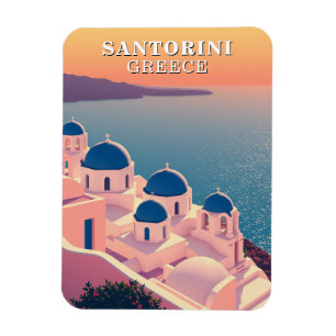 Santorini Griekenland Souvenir Iconic Magneet