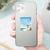 Santorini Griekenland Sticker (Telefoon)