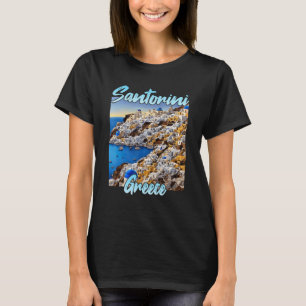 Santorini Griekenland T-shirt