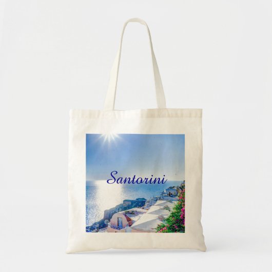 Santorini Griekenland Tote Bag (Voorkant)