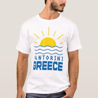 Santorini Griekenland Zonneschijn En Zee Wit Heren