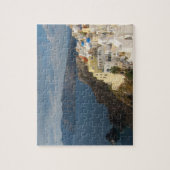 Santorini in de middag van de zon legpuzzel (Verticaal)