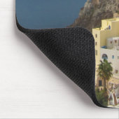 Santorini in de middag van de zon muismat (Hoek)