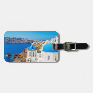 Santorini Island - Caldera, Griekenland Bagagelabel