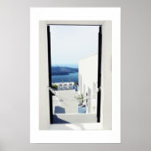 Santorini Island, Griekenland Poster (Voorkant)