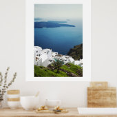 Santorini Island, Griekenland Poster (Keuken)