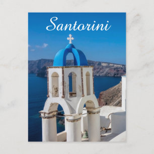 Santorini kerk briefkaart
