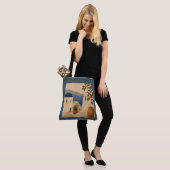 Santorini Lemon Tree Tote Bag (Sur le modèle)