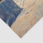 Santorini Levendige Bloemen Olieverf Decoupage Tissuepapier (Detail)