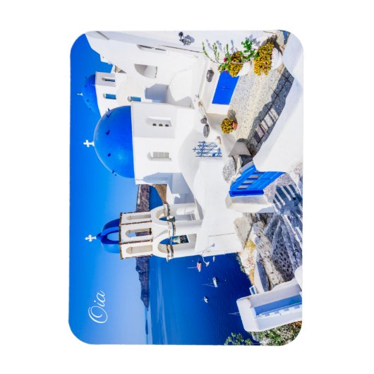 Santorini Magneet (Verticaal)