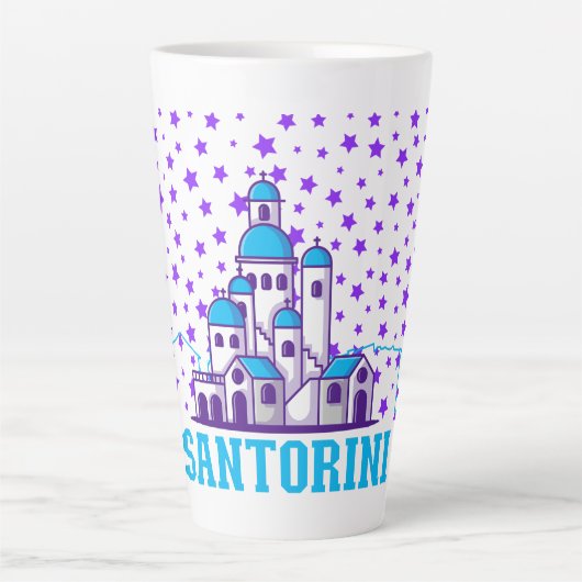 Santorini Memory.b Latte Mok (Voorkant)