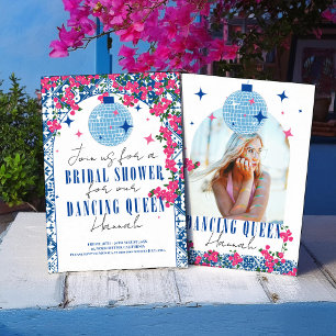 Santorini Musical Bougainvillea vrijgezellenfeest Kaart