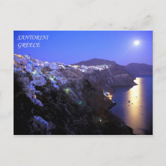 SANTORINI NIGHT BRIEFKAART