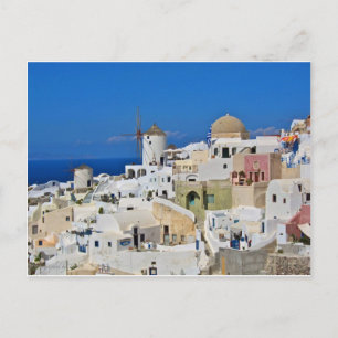 Santorini Oia Briefkaart