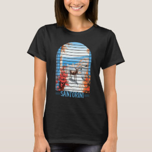 Santorini Oia Donkey Griekenland, Mooi Grieks eila T-shirt