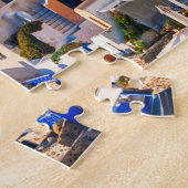 Santorini overdag legpuzzel (Zijkant)