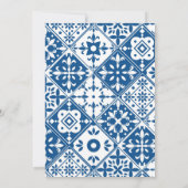 Santorini Pink Guess baby shower Carte de jeu (Dos)