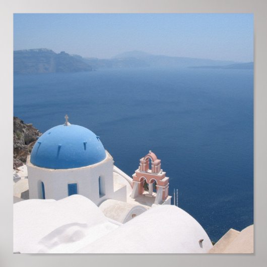 Santorini Poster (Voorkant)