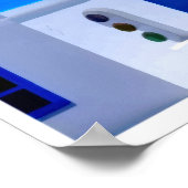 Santorini Poster (Hoek)