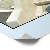 Santorini Poster Print (filmfotografie) (Hoek)