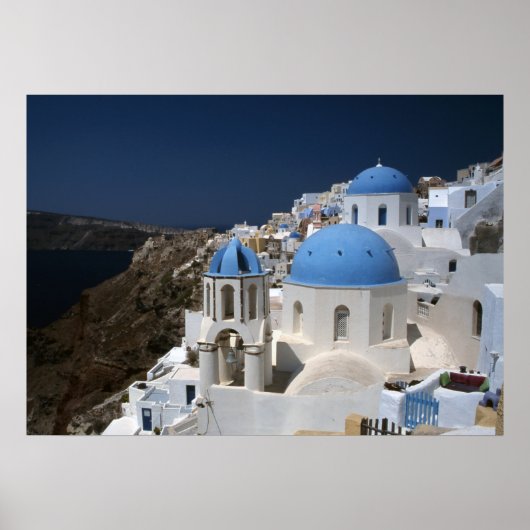 Santorini Print, Value Poster Paper (Matte) (Devant)