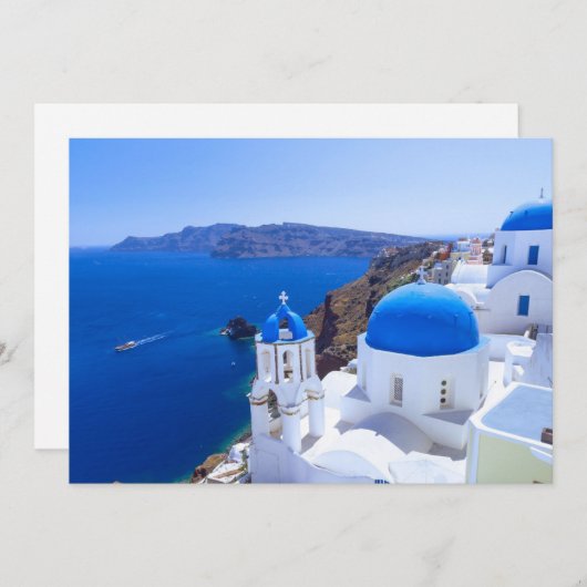 Santorini Programma (Voorkant / Achterkant)