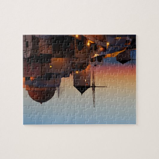 Santorini Puzzle (Horizontal)