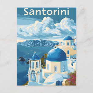 Santorini Reizen Briefkaart