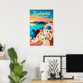  Santorini Reizen - Santorini Architectuur Poster (Thuiskantoor)