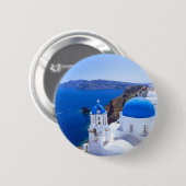 Santorini Ronde Button 5,7 Cm (Voorkant /achterkant)