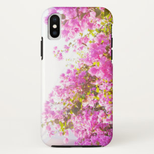 Santorini Roze Bloemdromen #1 #wall #art iPhone X Hoesje