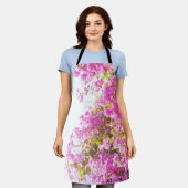 Santorini Roze Bloemdromen #1 #wall #art Schort (Gedragen)