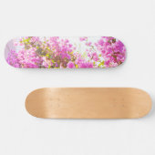 Santorini Roze Bloemdromen #1 #wall #art Skateboard (Horizontaal)