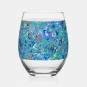 Santorini Seaglass Wijnglas Zonder Voet (Links)