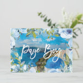 santorini serez-vous ma page garçon carte de propo (Debout devant)