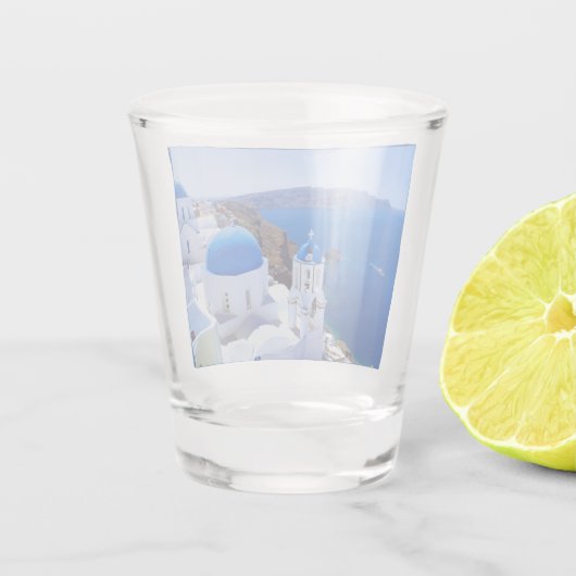 Santorini Shot Glas (Achterkant)