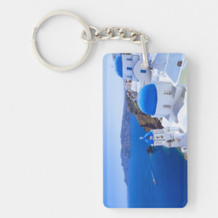 Santorini Sleutelhanger