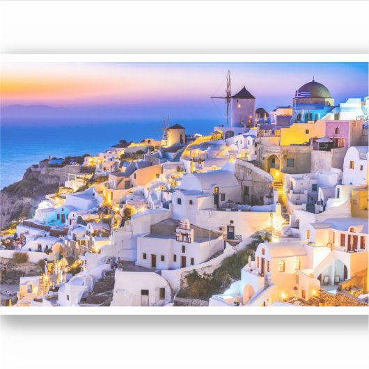 Santorini Sticker (Voorkant)