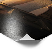 Santorini Sunset Foto Afdruk (Hoek)