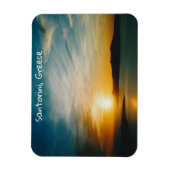 Santorini sunset, Griekenland Magneet (Verticaal)