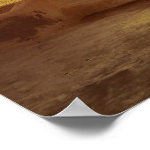 Santorini Sunset Poster (Hoek)