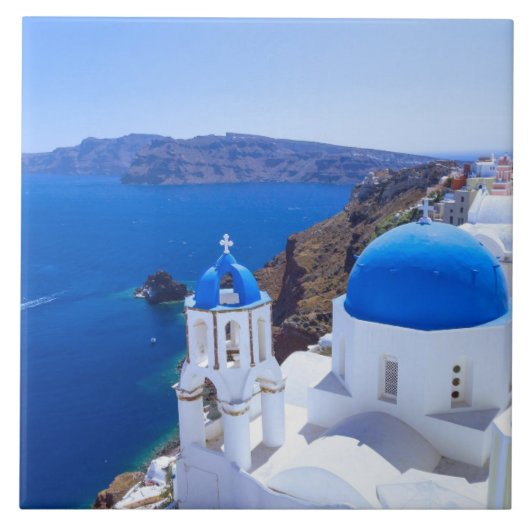 Santorini Tegeltje (Voorkant)