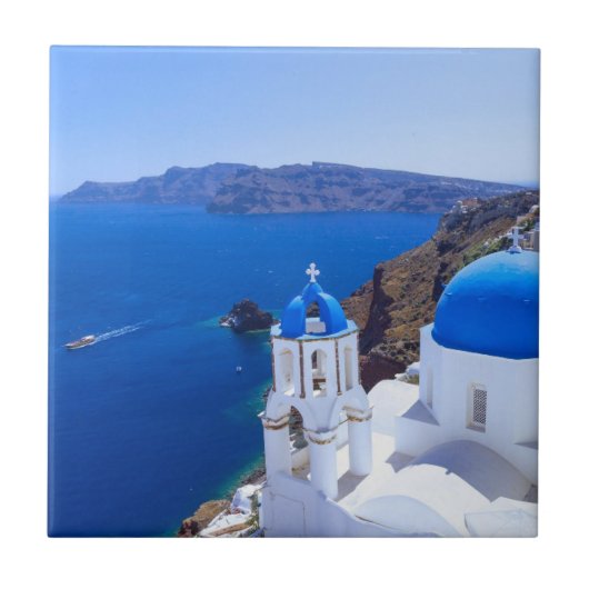 Santorini Tegeltje (Voorkant)